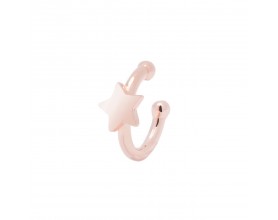 EARCUFF SINGOLO IN  ACCIAIO...